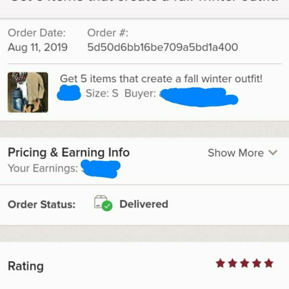 Mystery box 5 items fall winter outfit! Style - Picture 7 of 8